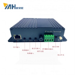 网络音频解码终端带功放NT105